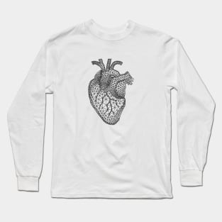 Geometric human heart Long Sleeve T-Shirt